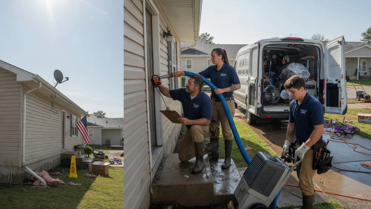 Ceiling Water Damage Restoration in Rector, AR near me